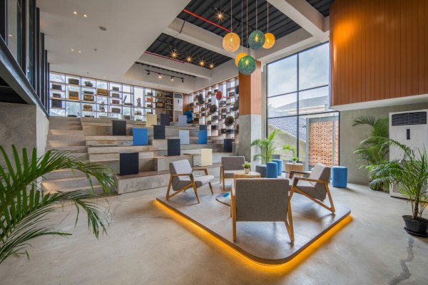 bangunan co-living di Antasari, South Jakarta